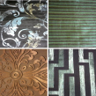 Hospitality fabric swatches