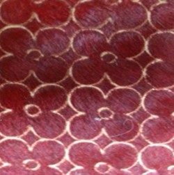 Floral velvet upholstery fabric